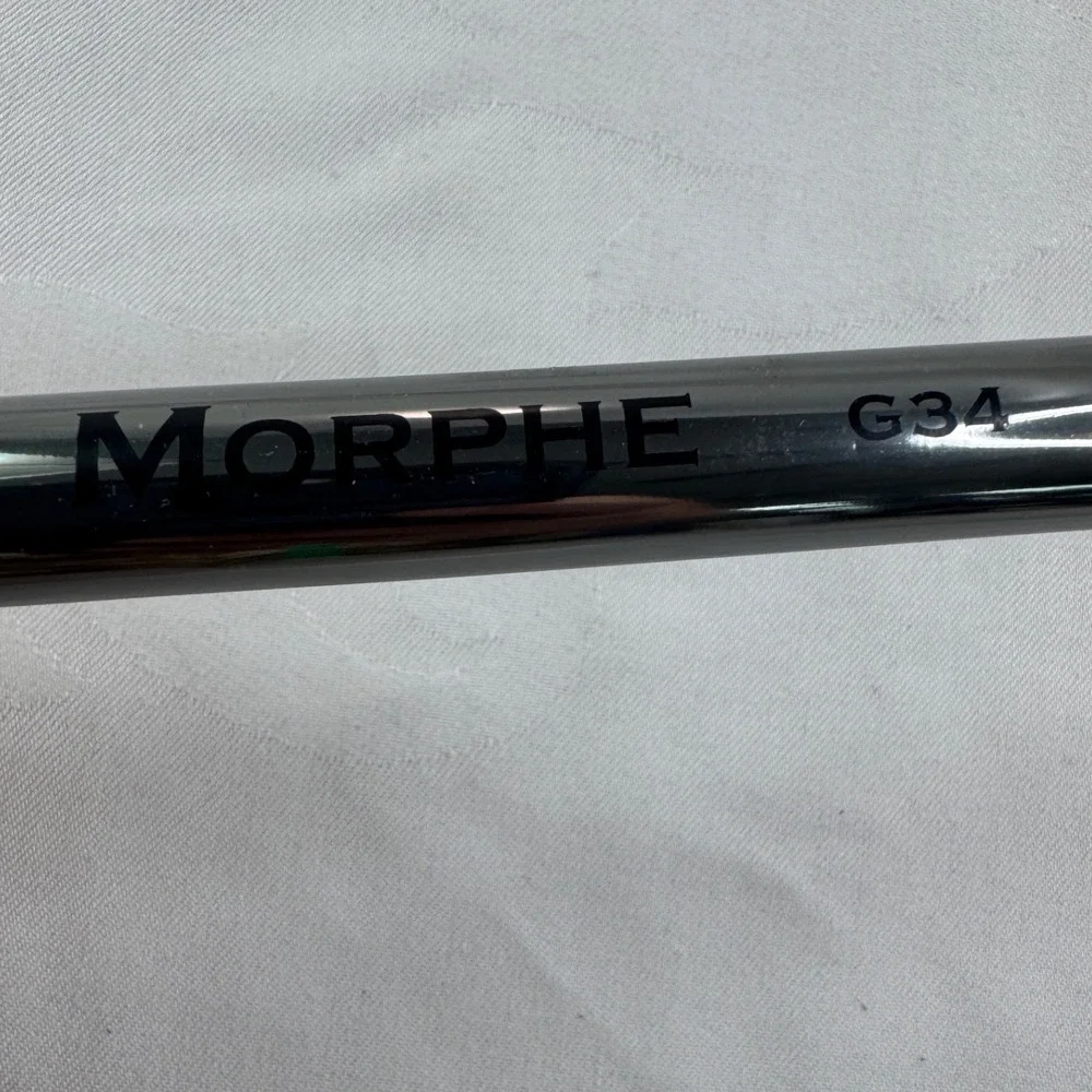 Morphe G34 Mini Round Buffer Brush Gunmetal Collection Makeup Tool